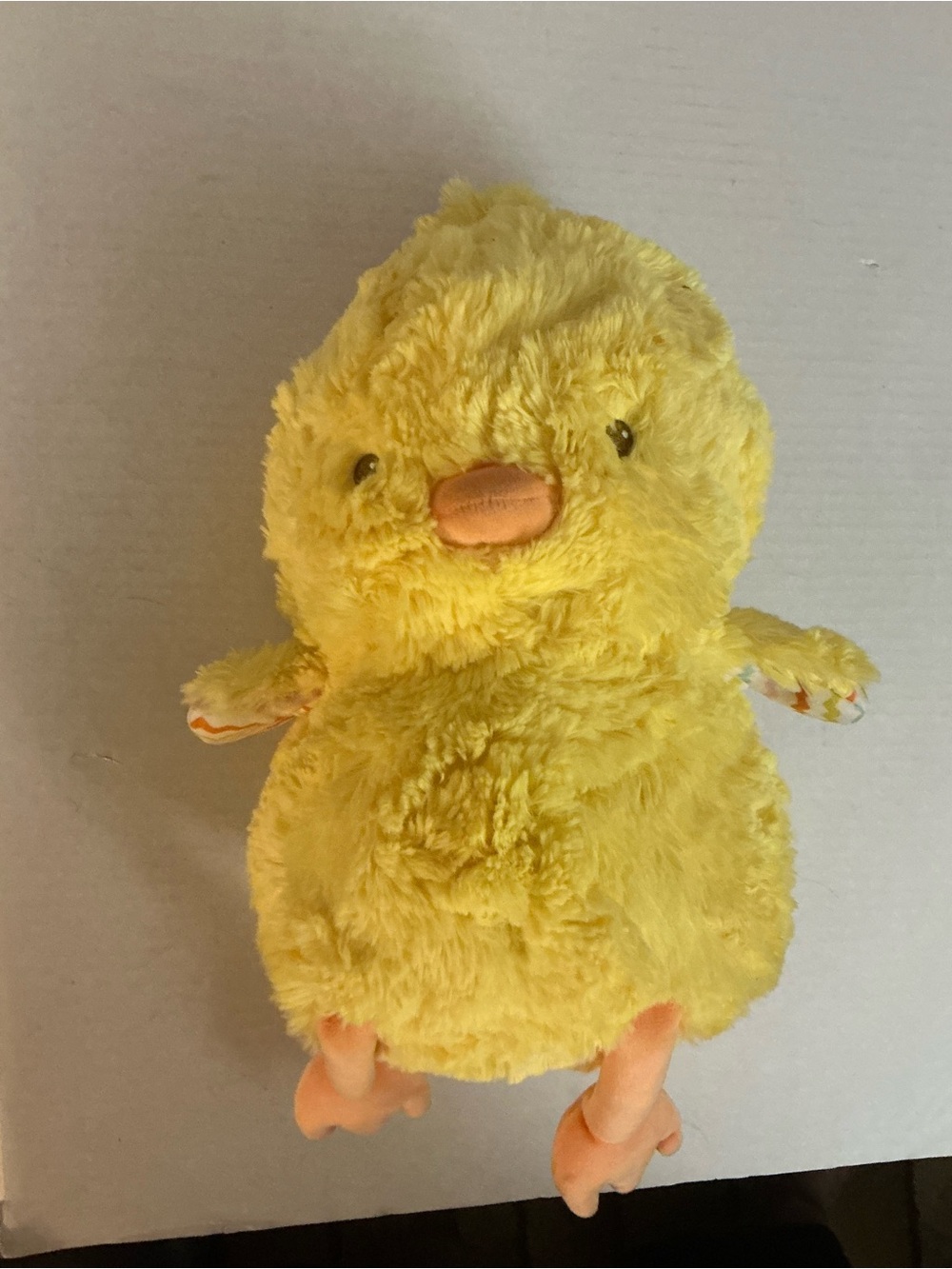 Plush Yellow Chick Stuffed Animal - Soft Small Pet Toy